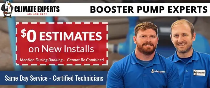 merritt island Booster Pump Repair & Install Climate Experts Air and Heat