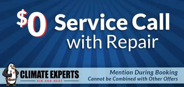 $0 service call with repair