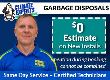 merritt island Garbage Disposal Repair & Install Climate Experts Air and Heat